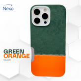 NEXO KWI-NI TWO COLOUR LEATHER CASE WITH MAG-SAFE